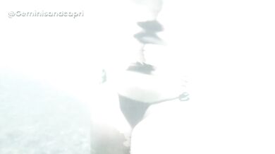 Latina Real Couple Destroyed Gushing Public Blowjob Sex On The Beach