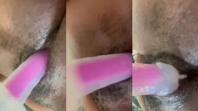 Ebony Solo Verified Amateur Pussy Close Up Creampie Exclusive HD Porn Destroyed Gushing Choked Spacejamz