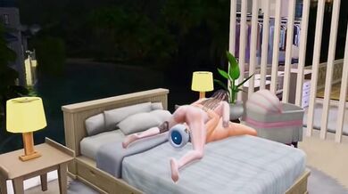 Santa Claus Destroys Cuckold Wife Cum Slut Gushing Christmas Blowjob Sims 4