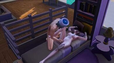 Santa Claus Destroys Cuckold Wife Cum Slut Gushing Christmas Blowjob Sims 4