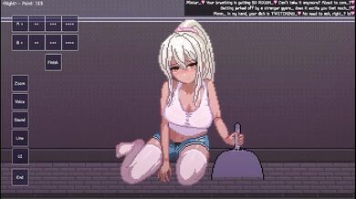 Tanned Gyaru Hentai Pixel Game Destroyed Gushing Choked