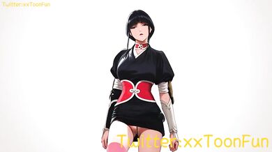 Nemu Kurotsuchi Destroyed Gushing Choked Blow Job Hand Job Tits Job Hentai Animation