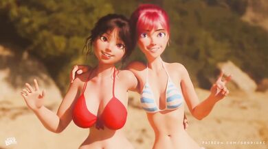 She Caught Me Squirting on Her Finger Dildo Masturbation Cartoon Hentai Destroyed
