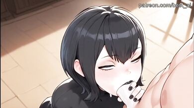 Mavis Dracula Gets Destroyed Gushing Choked Blowjob Anal Cosplay