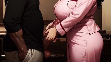 Maria The Milf-In-Law Visits With Her Huge Distracting Tits Destroyed Choked