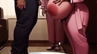 Cartoon Latina Stepmom MILF Big Tits Demand Titfuck Attention