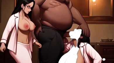 Cartoon Latina Stepmom MILF Big Tits Demand Titfuck Attention