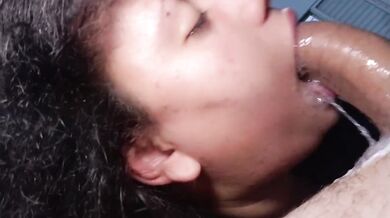 Insane Blowjob Gagging Deepthroat Sloppy Head Mouth Cum Gags Until Mouth Overloaded With Cum Load