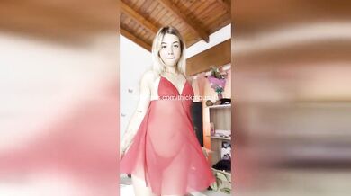 18yo Takes 3 Loads On Stream She Asked For All 3