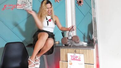 Kicked Your Balls Slave Mistres High Heels Fuck BDSM Bondage Gushing