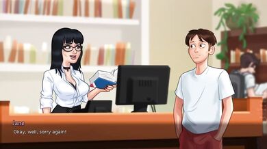 Summer Time Saga Destroyed Him Choking On Gushing Library Sex New Update