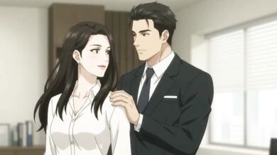 Boss Destroyed New Secretary with Choking Blowjob And Milf Anal Creampie
