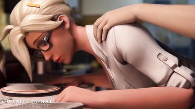 Mercy Overwatch 3D Compilation Deep Blowjob Big Ass Big Tits Destroyed Gushing