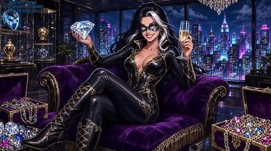 Grok AI Porn Destroyed Perfect Pussy Horny Girl Masked Fantasy Black Bodysuit Cock Teasing