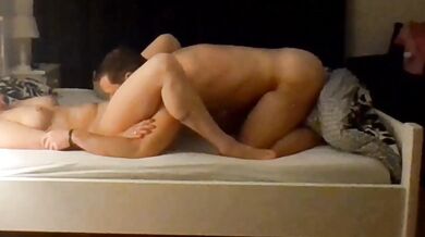 Bed Breaking Sex Destroyed Virginity Gushing Hard Missionary Fuck Rough Pussy Licking