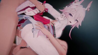 [Honkai Star Rail] Evanescia V2 3D Hentai Lunar Blossoming POV Sandwich DP Passione 4K