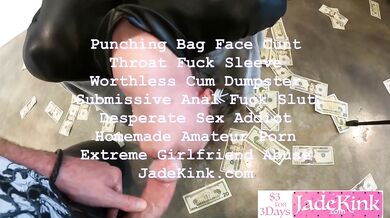 Jade Kink Sloppy Deepthroat Casting Saliva And Facial Cumshot