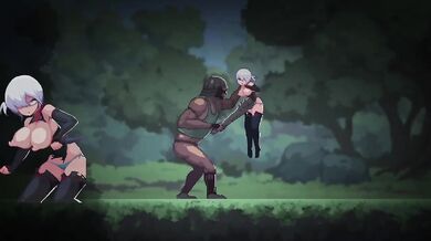 Cartoon Yuri Lesbian Sex Destroyed by Big Dick in Game Gallery