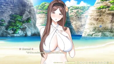 Summer Clover Hentai Game Destroyed Gushing Choked Beach Sex Kasumi Big Tits Maid