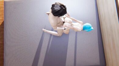 Jinx Ravaged and Filled While Spied on in a Raw High Tension LoL Hentai Scene