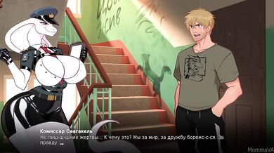 Hornysolation 10 Destroyed by Lizard Girl in Russian Hentai Game