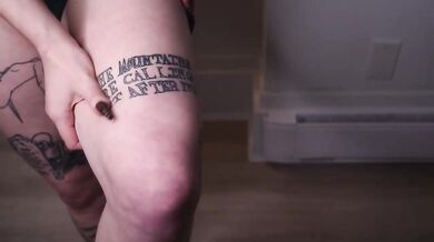 Best Friend Tattoo Goddess Destroyed You With Body Worship Choking