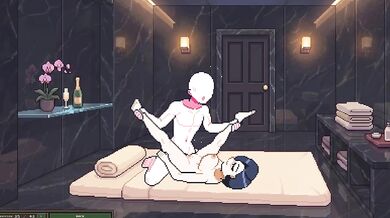 2D Game Happy Endings Destroyed Choking Gushing Cartoon