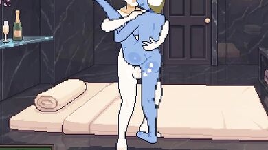 2D Game Happy Endings Destroyed Choking Gushing Cartoon