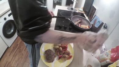Latex Diner Destroyed Gushing Choked