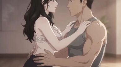 Cheating Wife Yoga Instructor Naked Doggystyle Big Ass Big Dick Creampie Hentai