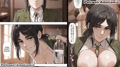 Attack on Titan Episode 002 Pieck Finger Big Tits Blow Job Hand Job Cumshot Hentai Comic