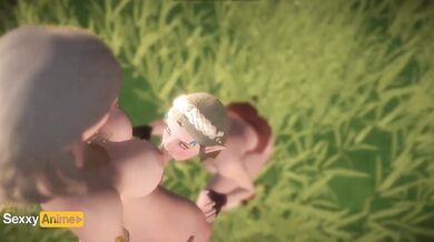 Soft little mouth gushing with the sweet taste of the trans fairy cum
