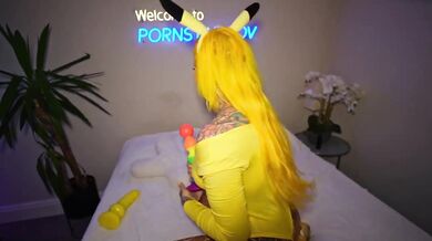 First 10 Minutes Dickachu Blowjob Cosplay Anal Play Dildo Play POV