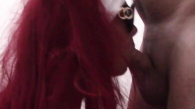 Sunglasses Deepthroat Blowjob Destroyed With Big Cock And Milf Swallows Cum Creampie