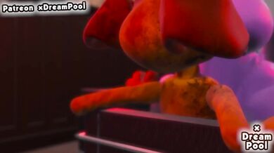 Poppy Playtime DogDay CatNap hardcore Big Tits hentai animation by xDreamPool