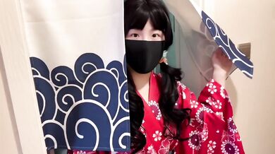 Chinese Student With Twin Tails Gets Destroyed In Rear Choke And Face Fuck Episode 1