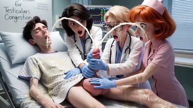 Nurses Destroyed By Cartoon Sperm Extraction To Save His Life