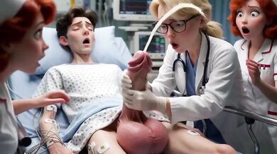 Nurses Destroyed By Cartoon Sperm Extraction To Save His Life