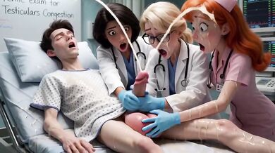 Nurses Destroyed By Cartoon Sperm Extraction To Save His Life