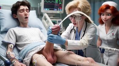 Nurses Destroyed By Cartoon Sperm Extraction To Save His Life