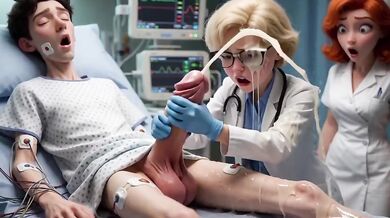 Nurses Destroyed By Cartoon Sperm Extraction To Save His Life