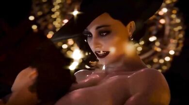 Lady Dimitrescu Destroyed Claire Redfield With Big Cock Futa Hentai Ass Bang