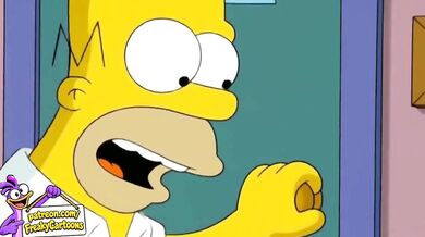 Simpsons Hentai Marge Gets Destroyed by Homer First Time Magic