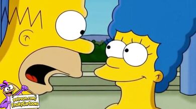 Simpsons Hentai Marge Gets Destroyed by Homer First Time Magic