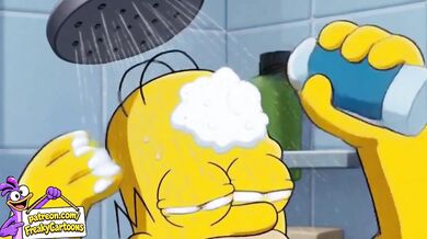 Simpsons Hentai Marge Gets Destroyed by Homer First Time Magic