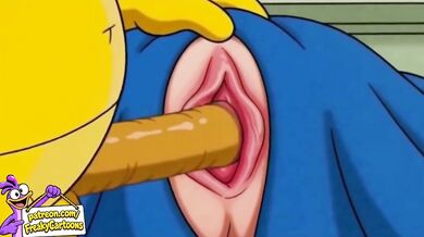 Simpsons Hentai Marge Gets Destroyed by Homer First Time Magic