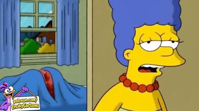 Simpsons Hentai Marge Gets Destroyed by Homer First Time Magic