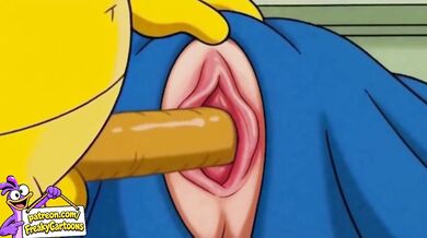 Simpsons Hentai Marge Gets Destroyed by Homer First Time Magic