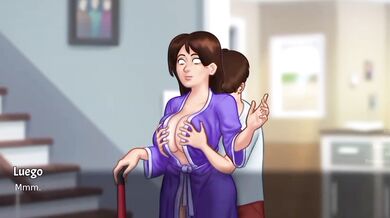 Quiet Infidelity Destroyed Secret Between Stepmom and Stepson Big Tits Big Ass MILF Summertime Saga Cum Inside