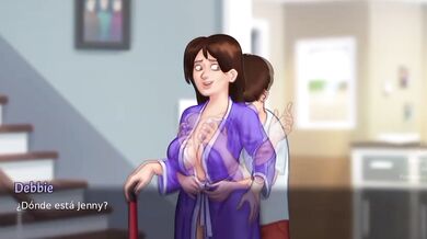 Quiet Infidelity Destroyed Secret Between Stepmom and Stepson Big Tits Big Ass MILF Summertime Saga Cum Inside